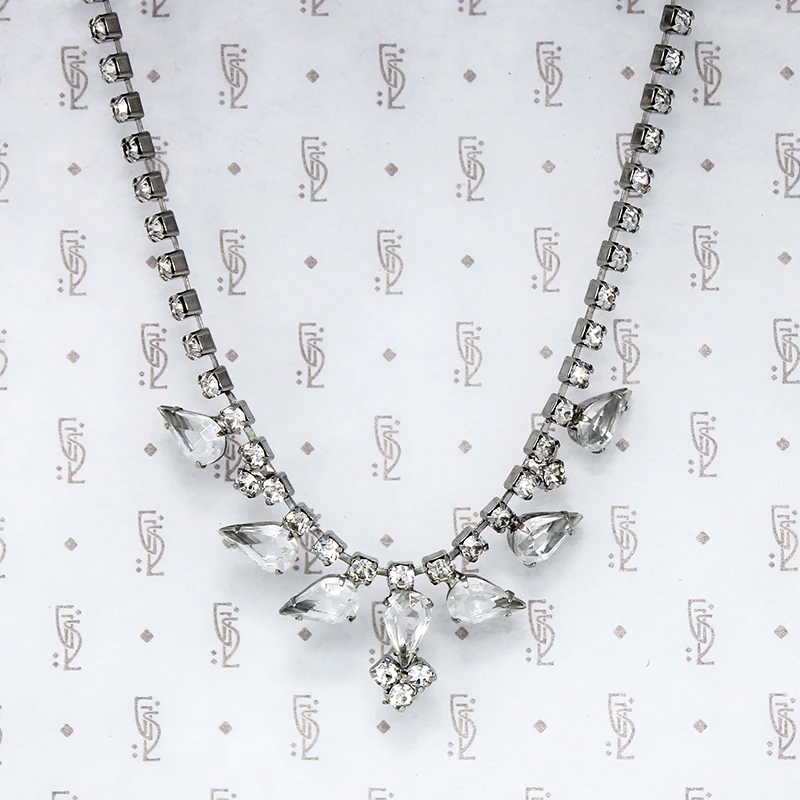 Glittering Glamour Rhinestone Necklace