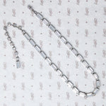 Elegant Emerald Cut Rhinestone Choker