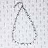 Elegant Emerald Cut Rhinestone Choker