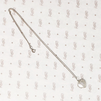 Wee Engraved Sterling Silver Heart Locket