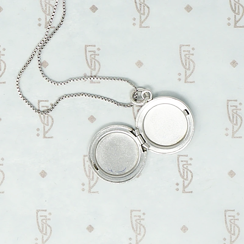 Vintage Engraved Sterling Locket