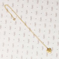 Bitty Rose Bud Heart Locket