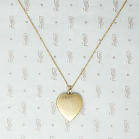 Art Deco Sweet Heart Locket
