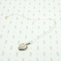 Sweet 1970s Silver Heart Locket