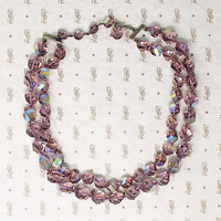 Captivating Purple Aurora Borealis Bead Choker