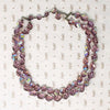Captivating Purple Aurora Borealis Bead Choker