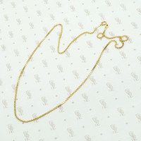 Supple 18k Gold Vintage Box Chain