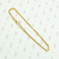 Supple 18k Gold Vintage Box Chain