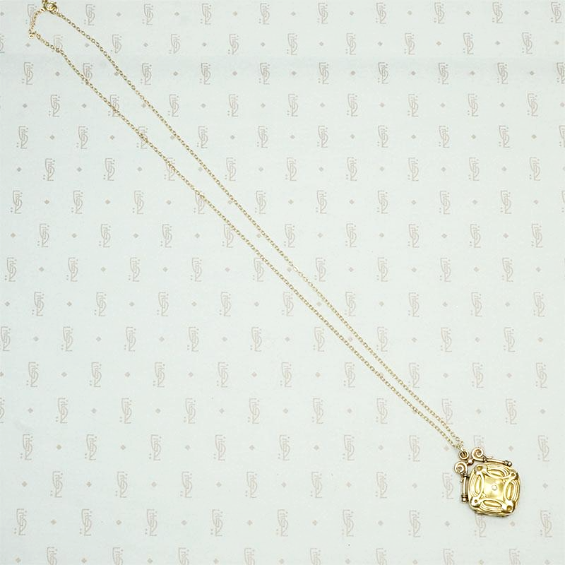 Art Nouveau W&H Co. Gold Filled Locket