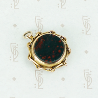 English Victorian Compass Fob