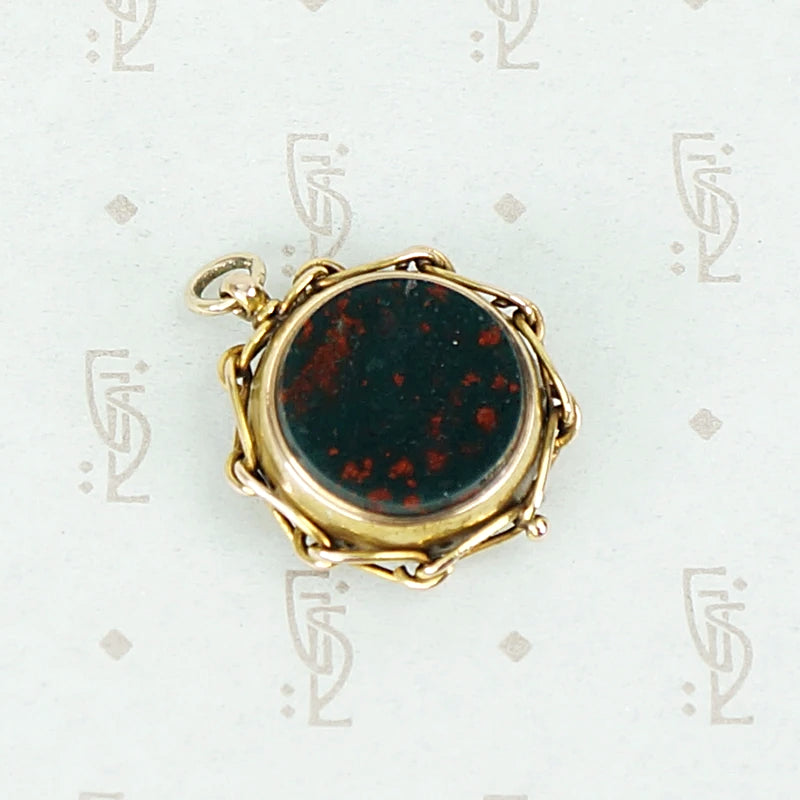 English Victorian Compass Fob