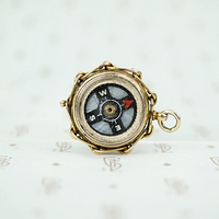 English Victorian Compass Fob