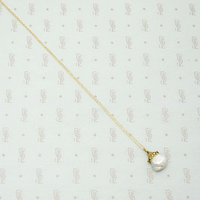 Big Top Baroque Pearl & Gold Necklace