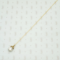 Big Top Baroque Pearl & Gold Necklace