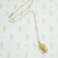 Lion's Head Pendant with Old Mine Diamond