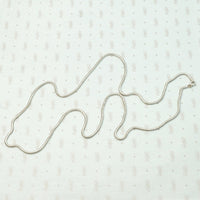 Vintage Supple Sterling Silver Snake Chain