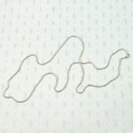 Vintage Supple Sterling Silver Snake Chain