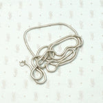 Vintage Supple Sterling Silver Snake Chain