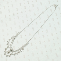 Sparkling Crystal Art Deco Swag Necklace