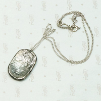 Tactile Knutson Studio Piece Sterling Silver Pendant