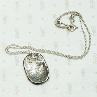 Tactile Knutson Studio Piece Sterling Silver Pendant