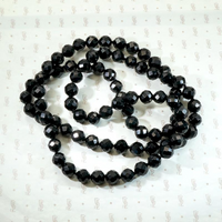 antique jet bead necklace