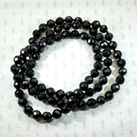 antique jet bead necklace
