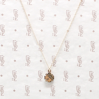 Tiny French Cross & Crown Conversion Pendant