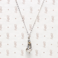 Copenhagen's Little Mermaid Vintage Silver Charm