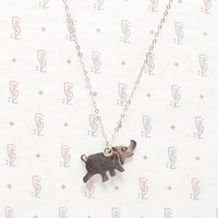 Happy Little Elephant Sterling Charm