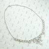 Dazzling Deco Crystal Swag Necklace