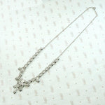Dazzling Deco Crystal Swag Necklace