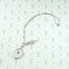 Delicate Filigreed Camphor Glass Necklace