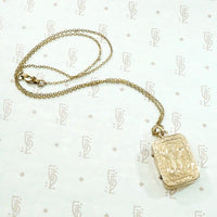 Charming Victorian Engraved Gold Filled Locket