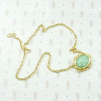 Woodhull "Lace Necklace" in 18k & Aventurine