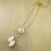 Manificent Antique Coral Pendant Necklace