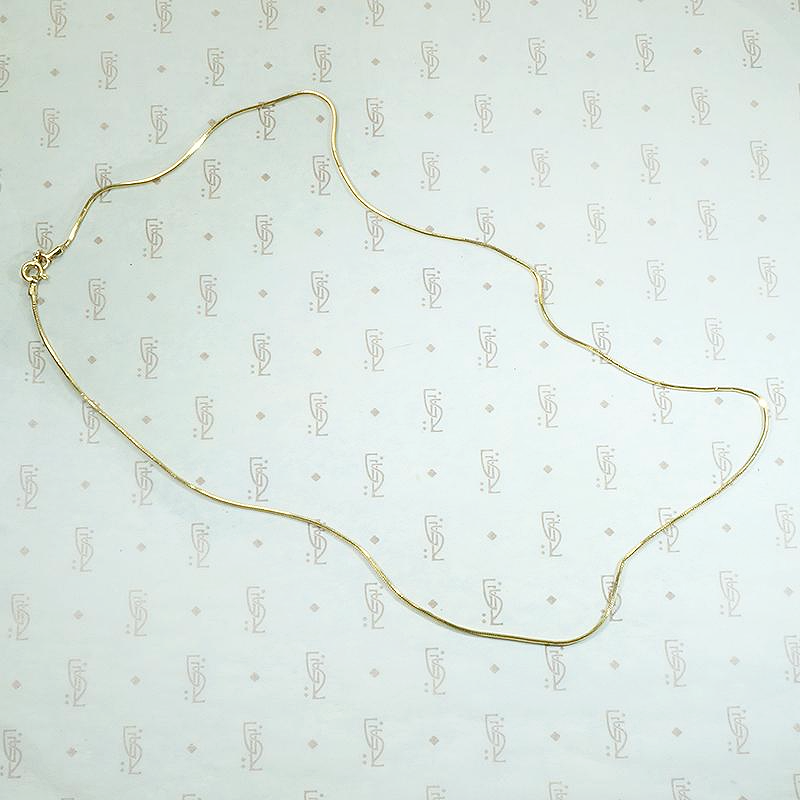 vintage gold snake chain