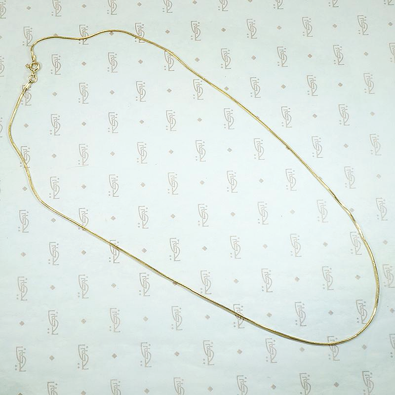 vintage gold snake chain