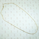 vintage gold snake chain