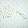 vintage gold snake chain