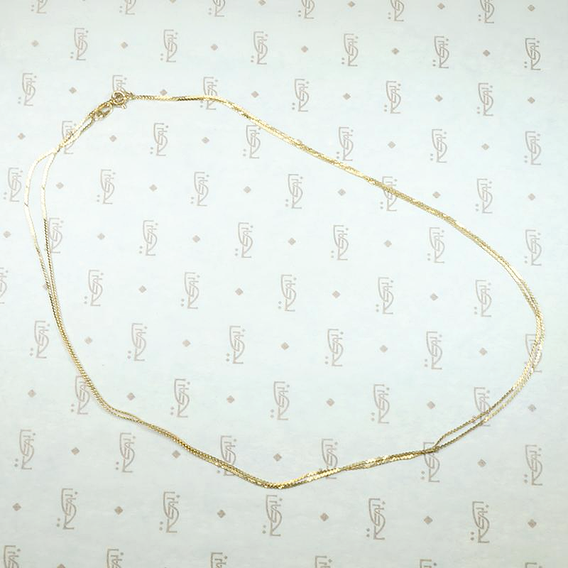 1970s gold serpentine chain