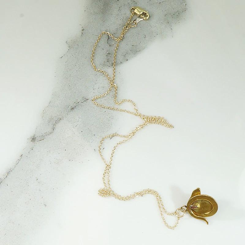 Moody & Mysterious Jade Snake Pendant