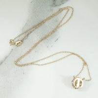 Classic Pearl & Diamond Halo Pendant