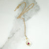 Arts & Crafts Ruby Conversion Pendant