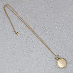 Early Victorian Engraved Gold Sheet Locket