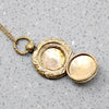 Early Victorian Engraved Gold Sheet Locket