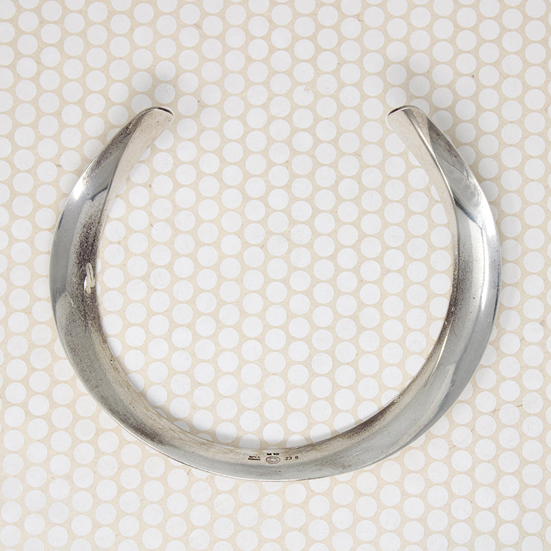 Superb Danish Modern Sterling Torc by Jensen