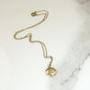 Tiny 10k Gold Pinstriped Edwardian Locket