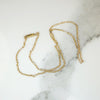 Antique 14k Yellow Gold Paperclip Chain