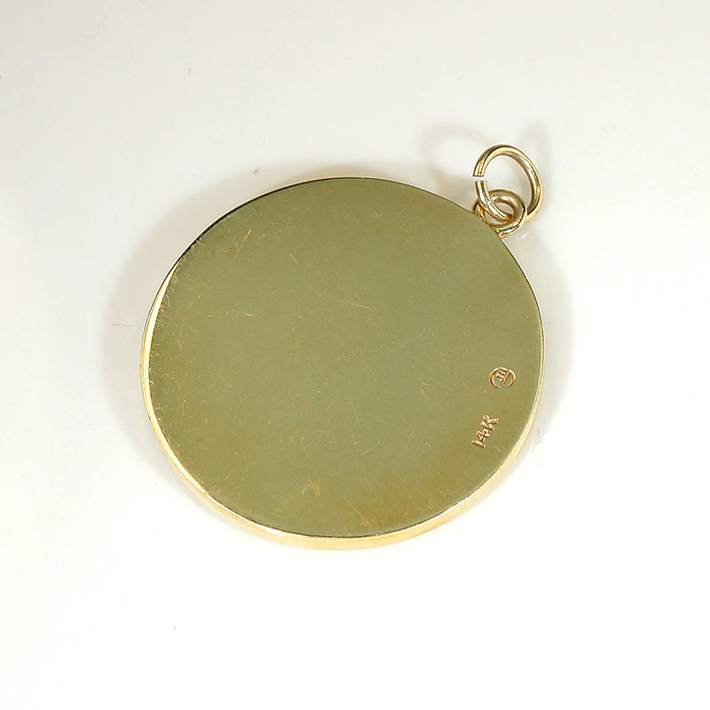 Here Comes the Judge Gold Gavel Pendant